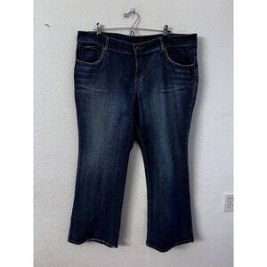 Torrid Womens Plus Size 22R Bootcut Blue Denim Jeans